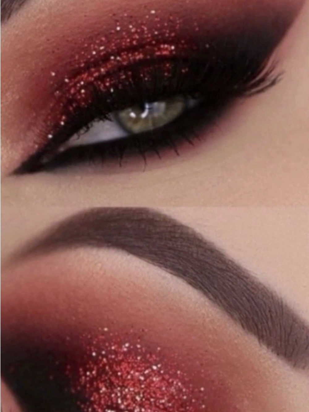 🔥NEW MAC Glitter Brillant Red-Berry Pigment. ✨Gift Makeup Glitter Brush include - Picture 4 of 6